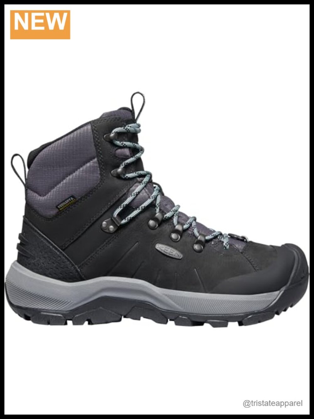 Insulated Waterproof Snow Boots, Mid Height Hiking Boot, Rubber Sole, KEEN Warm